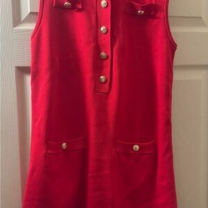 Red dress
